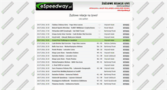 Desktop Screenshot of live.espeedway.pl